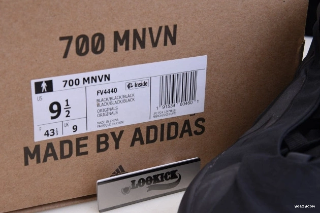 Yeezy Adidas 700 MNVN Boost FV4440 Black Triple 0813